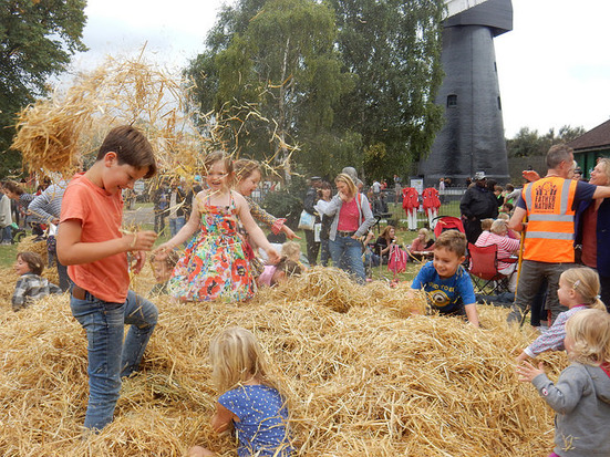 haystack building at brixton windmill haystack building at brixton windmill